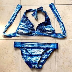 Lucky Brand Tie Dye Bikini